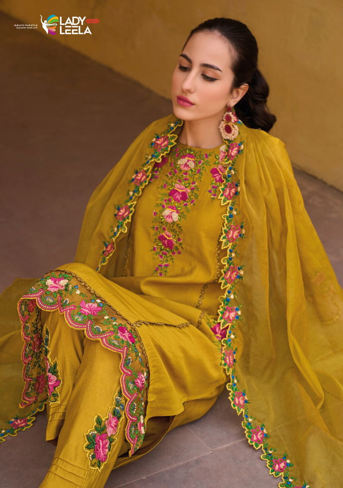 Shiddat 2 By Lady Leela Heavy Embroidered Kurti With Bottom Dupatta Wholesale Market In Surat
